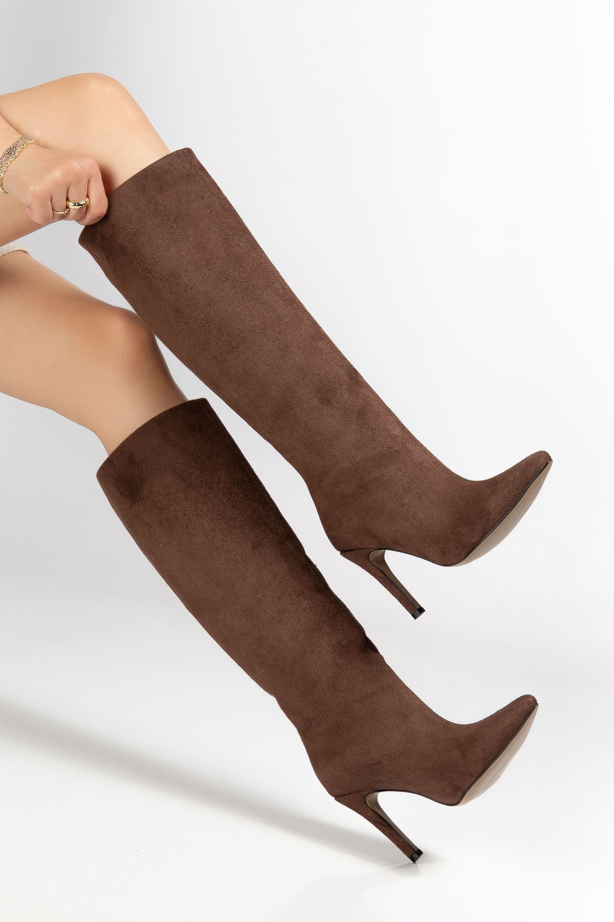 SYT-2004 Brown Casual Women's Boots
