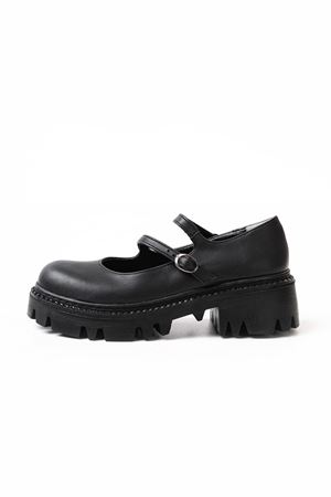 868-756 Черные повседневные туфли с высокой подошвой