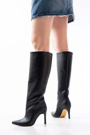 SYT-2004 Siyah Günlük Bayan Çizme