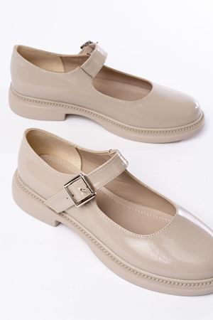 YSN-4444 Bej Rugan Günlük Bayan Ayakkabı 