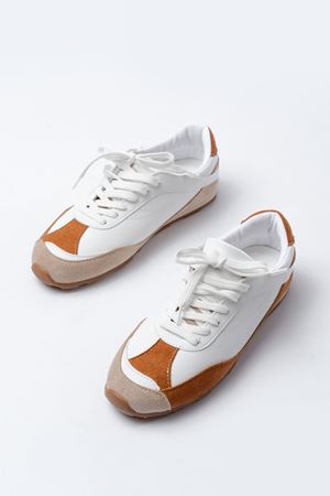 RS-02 Taba Garni İnce Taban Günlük Spor Ayakkabı  