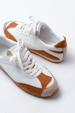 RS-02 Taba Garni İnce Taban Günlük Spor Ayakkabı  