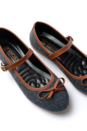 6321 Laci Keten Günlük Baret Tokalı Bayan Babet