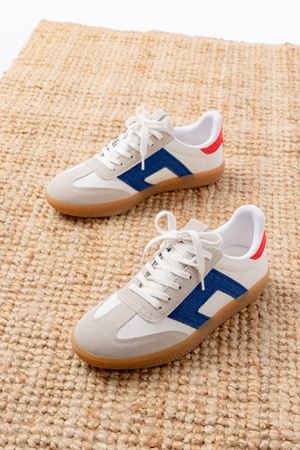 M-5007 Beyaz Garni  Bağcıklı Termo Taban Günlük Kadın Spor 