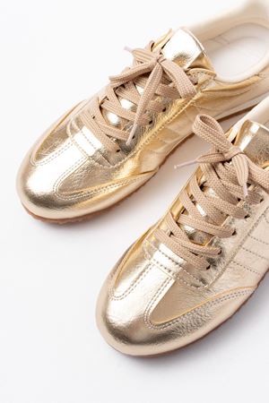 M-1009 Gold Rugan Bağcıklı Günlük Kadın Spor