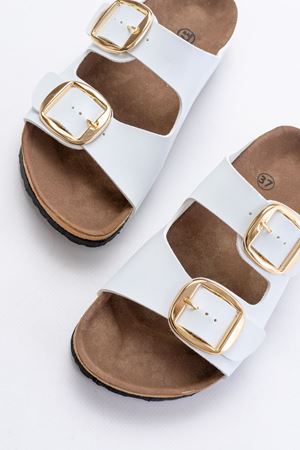 P-101 Beyaz Günlük Kadın Terlik  