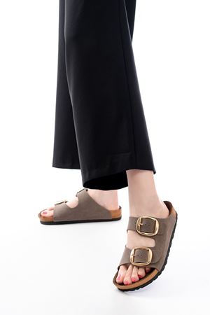 P-101 Vizon Günlük  Kadın Terlik  