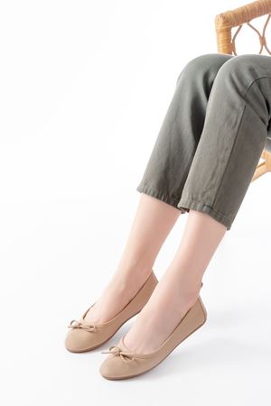 6101 Nut Günlük  Fiyonklu Kadın Babet