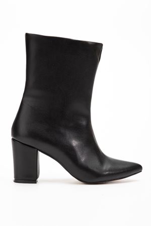 VRT-4801 Brown High Thick Heels Zippered Women's Boots