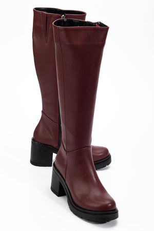 767-3013 Black Zipper Casual Women's Boots