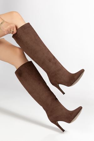 SYT-2004 Brown Casual Women's Boots