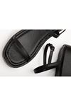 861-1027 Black Padded Heel Women Sandals