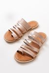 169-082 Nut Orthopedic Genuine Leather Women's Slippers