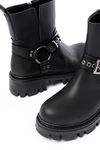 868-2015 Black Zipper Casual Women's Boots