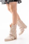 270-3045 Beige Casual Women's Boots