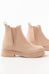 02-02 Nut Elastic Women's Boots with Stone Accessories