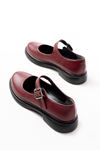 YSN-4444 Bordo Günlük Bayan Ayakkabı