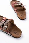 DN-07 Tan Daily Stone Accessory Women's Slippers