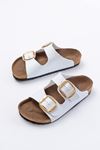 P-101 White Women's Daily Slippers
