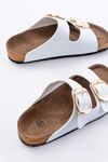 P-101 White Women's Daily Slippers