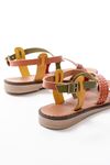 205-09 Multi Orthopedic Genuine Leather Women's Sandals