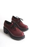 746-759 Black Casual High Sole Loafer Shoes