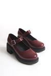 746-759 Black Casual High Sole Loafer Shoes