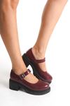746-759 Black Casual High Sole Loafer Shoes