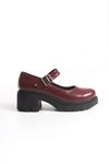 746-759 Black Casual High Sole Loafer Shoes