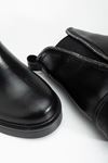 02-02 Elasticated Women's Boots with Black Stone Accessories