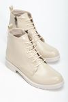 165-225 Leopard Lace-Up Zippered Women's Boots