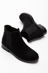 165-230 Black Elasticated Women's Casual Boots