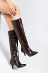 SYT-2025 Black Skin Casual Women's Boots