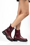 02-2004 Elasticated Women's Boots with Brown Buckle Accessories