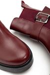 02-2004 Elasticated Women's Boots with Brown Buckle Accessories