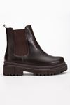812-2137 Black Elasticated Women's Casual Boots