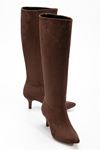 SYT-2025 Black Skin Casual Women's Boots