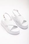 24422-1164 Nut  Padded Heel Women Sandals